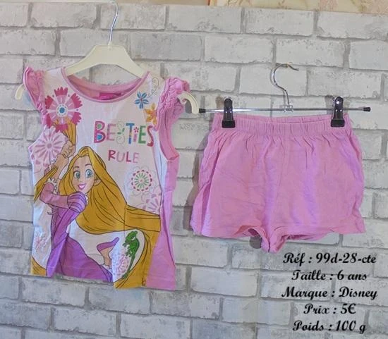 Ensemble 6 ans Disney (99d-28-cte)